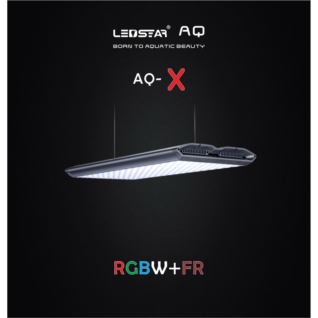 Ledstar AQ X WRGB + FRLed Light With App Control-Aquarium Lighting-Ledstar-Iwagumi