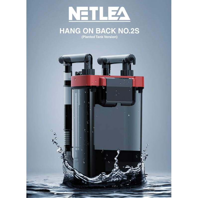 Netlea Hang On Back Filter No.2S-Aquarium Filters-Netlea-Iwagumi