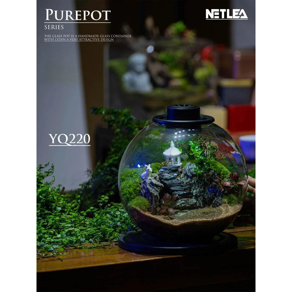 Netlea Purepot Terrarium - YQ220-Aquarium Lighting-Netlea-Iwagumi