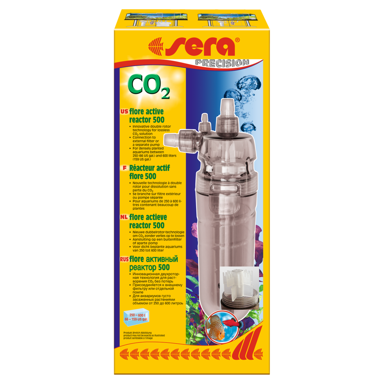 Sera Flore CO2 Active Reactor-Aquarium Filters-Sera-500-Iwagumi