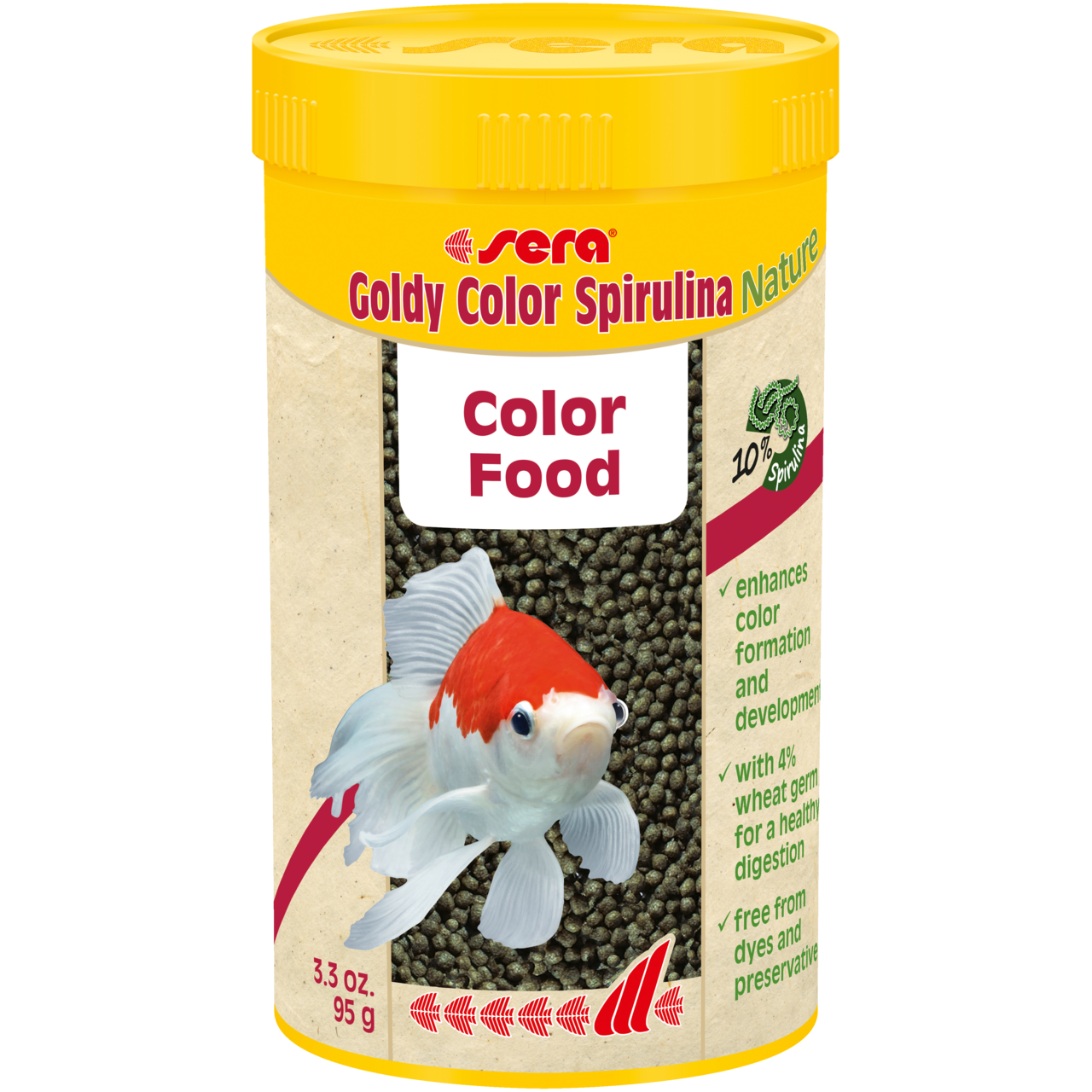 Sera Goldy Color Spirulina Nature Iwagumi