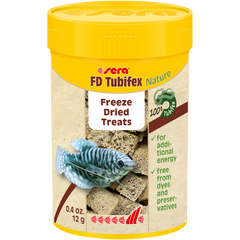 Sera FD Tubifex Nature-Fish Food-Sera-100 ml-Iwagumi